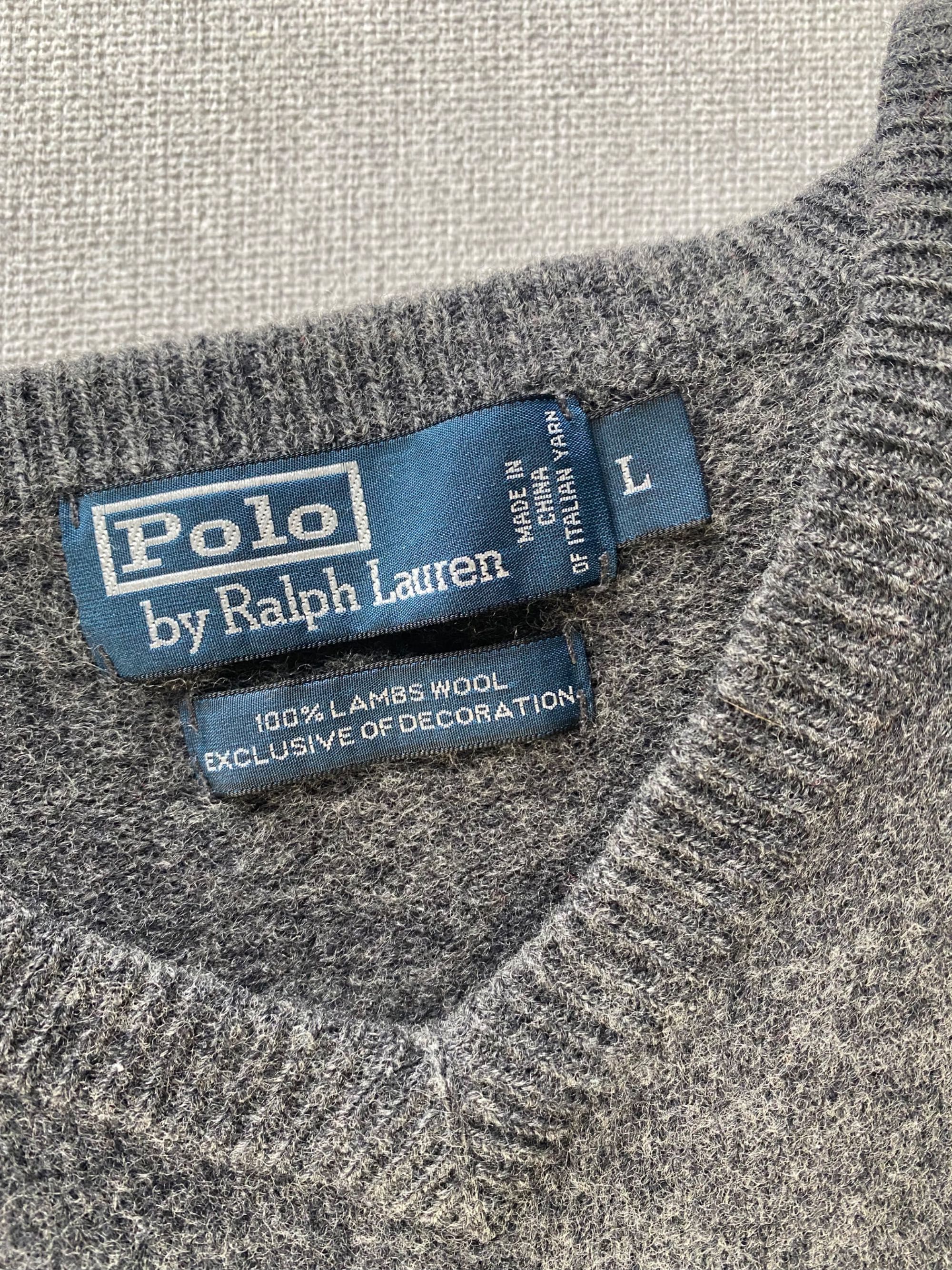 Sweter męski, polo Ralph lauren, rL, 100% wełna