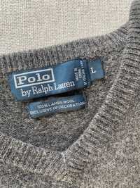 Sweter męski, polo Ralph lauren, rL, 100% wełna