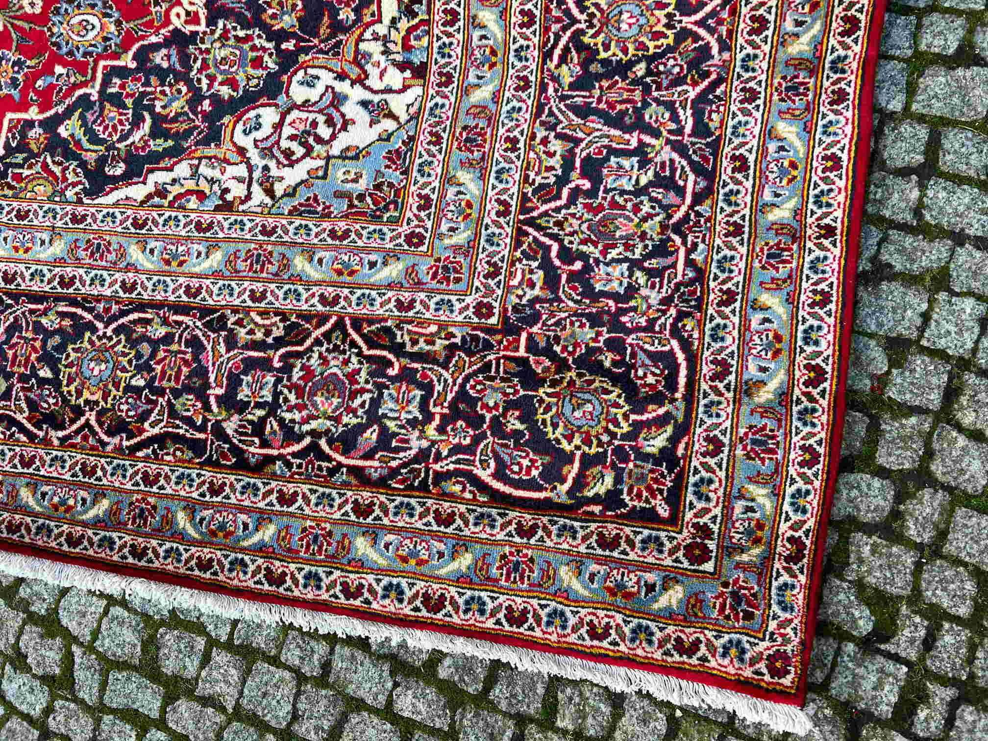 Nowy kaszmirowy dywan perski Iran KESHAN 350x250 galeria 32 tys