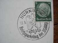 Postal antigo do III Reich