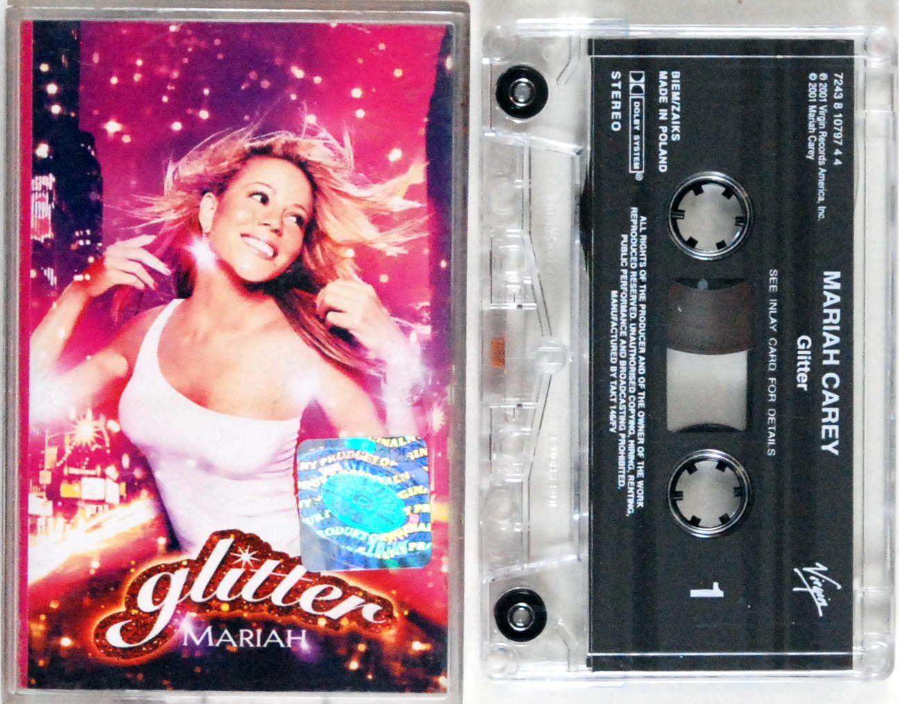 Mariah Carey - Glitter (kaseta) BDB