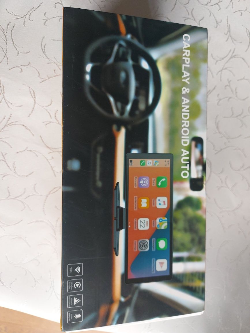 Ekran samochodowy 26cm android auto, bluetoth