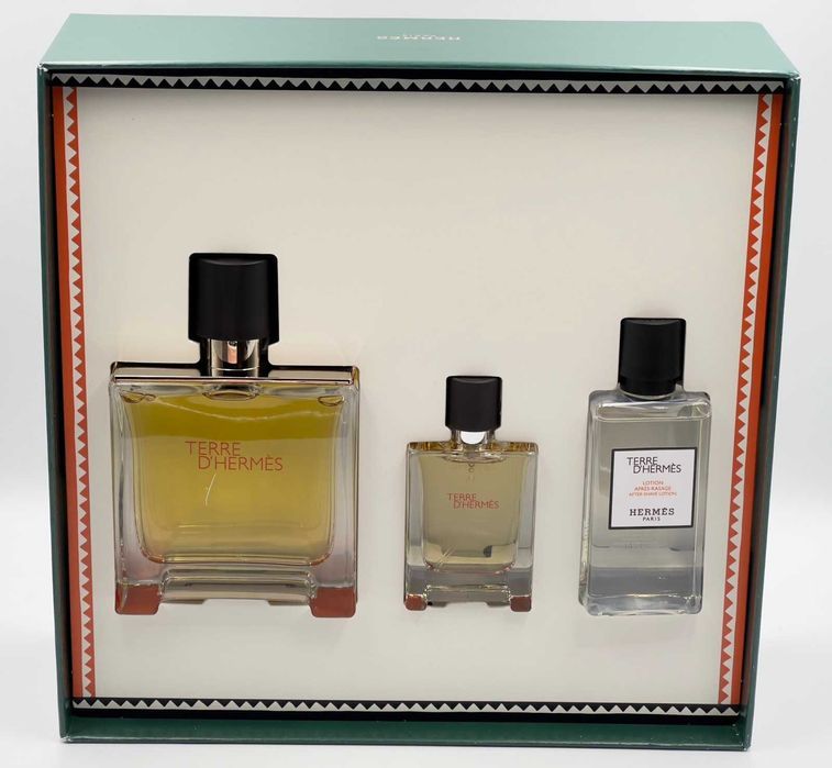 Hermes Terre D'Hermes Набор (edp 75 мл + edp 12,5 мл + 40мл лос п/бр)