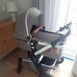 Wózek 3w1 Joolz Day szary fotelik Maxi Cosi Cabriofix