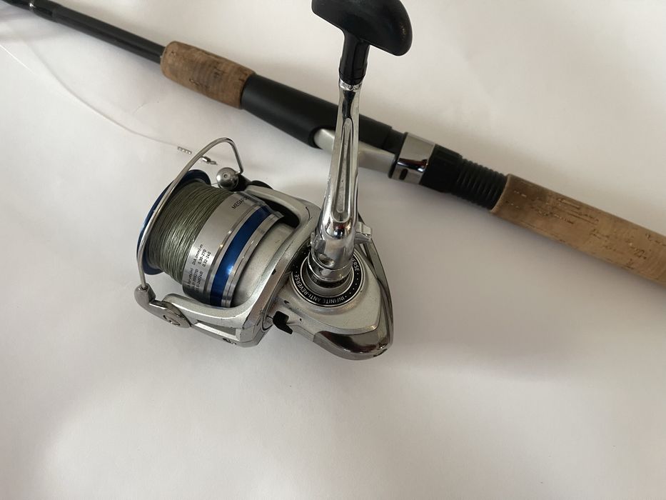 Wędka Mifine 210 cm 10-40 g z kołowrotkiem Daiwa