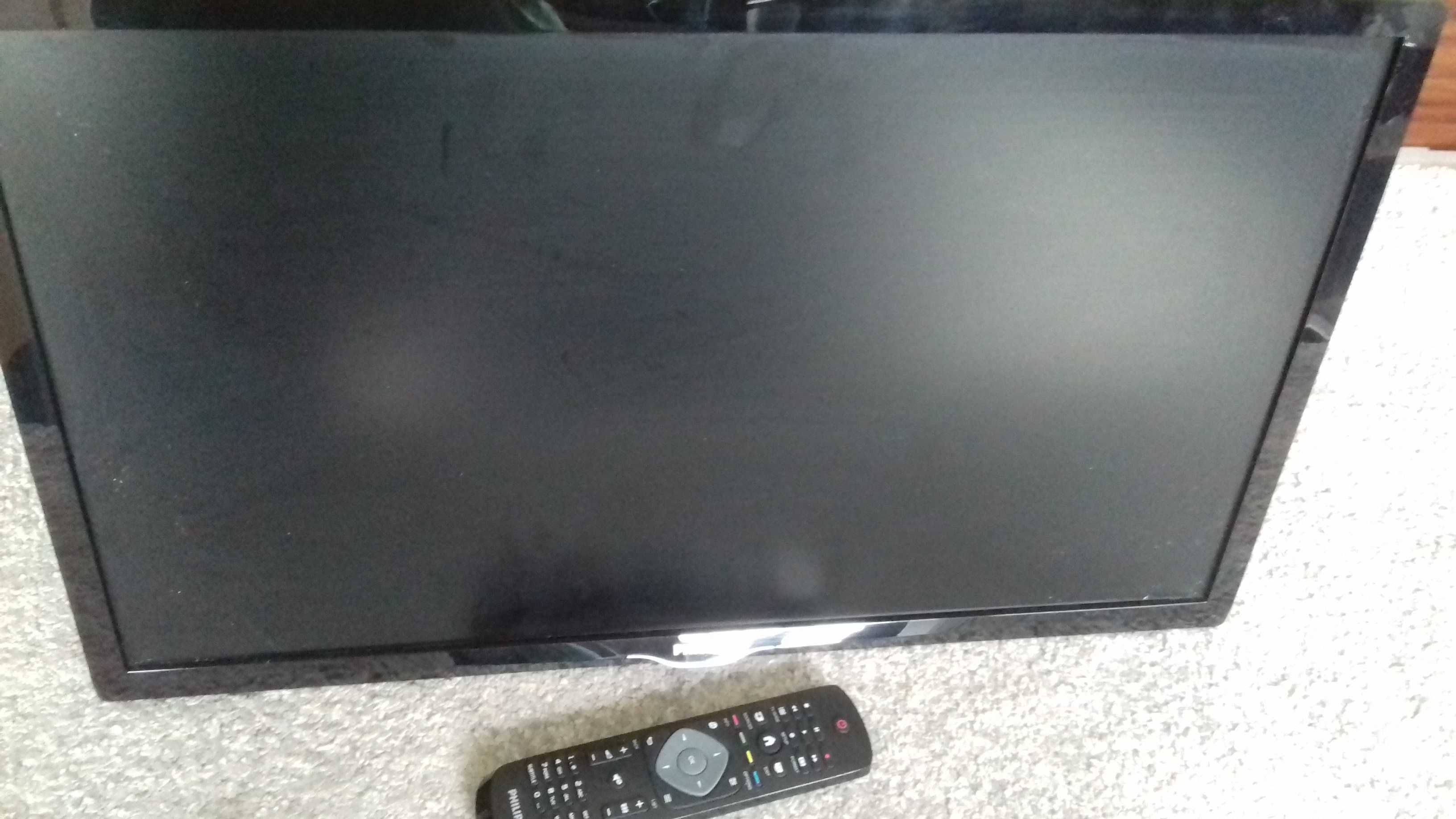 Telewizor Philips z wbudowanym dekoderem DVB-T2