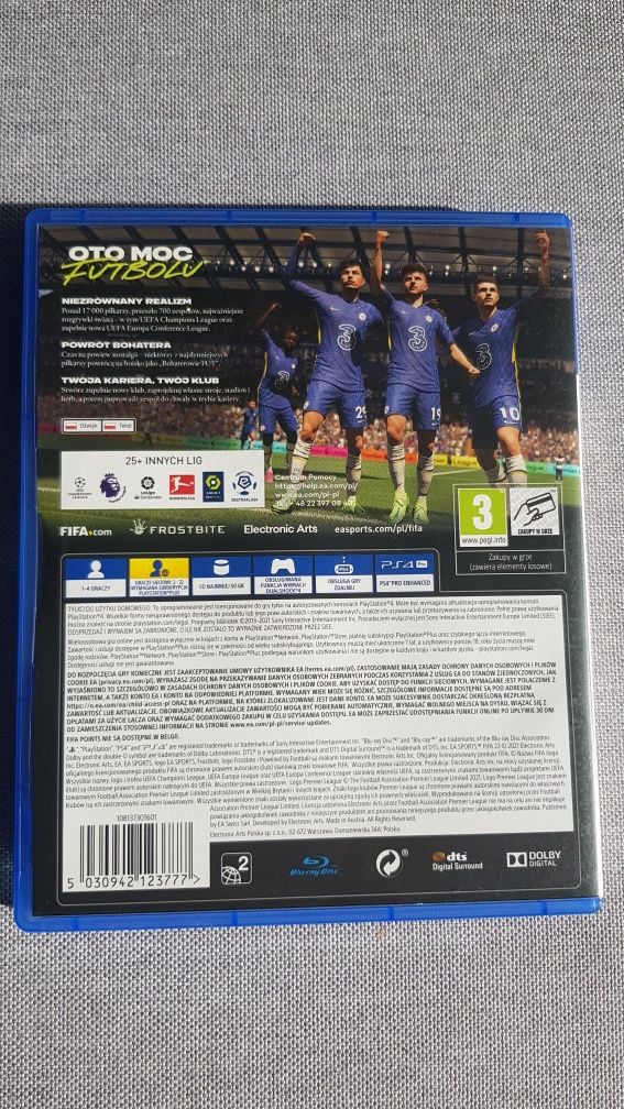 Gra Fifa 22 na PlayStation 4 PS4