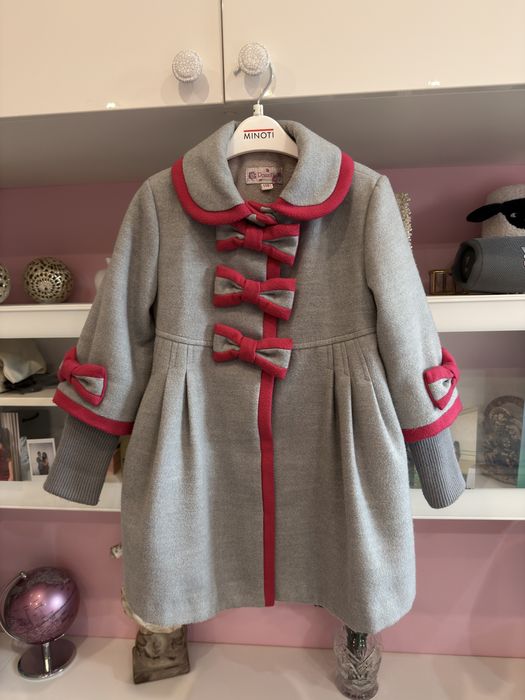 Płaszczyk dziewczęcy zimowy ciepły Rossa r. 116