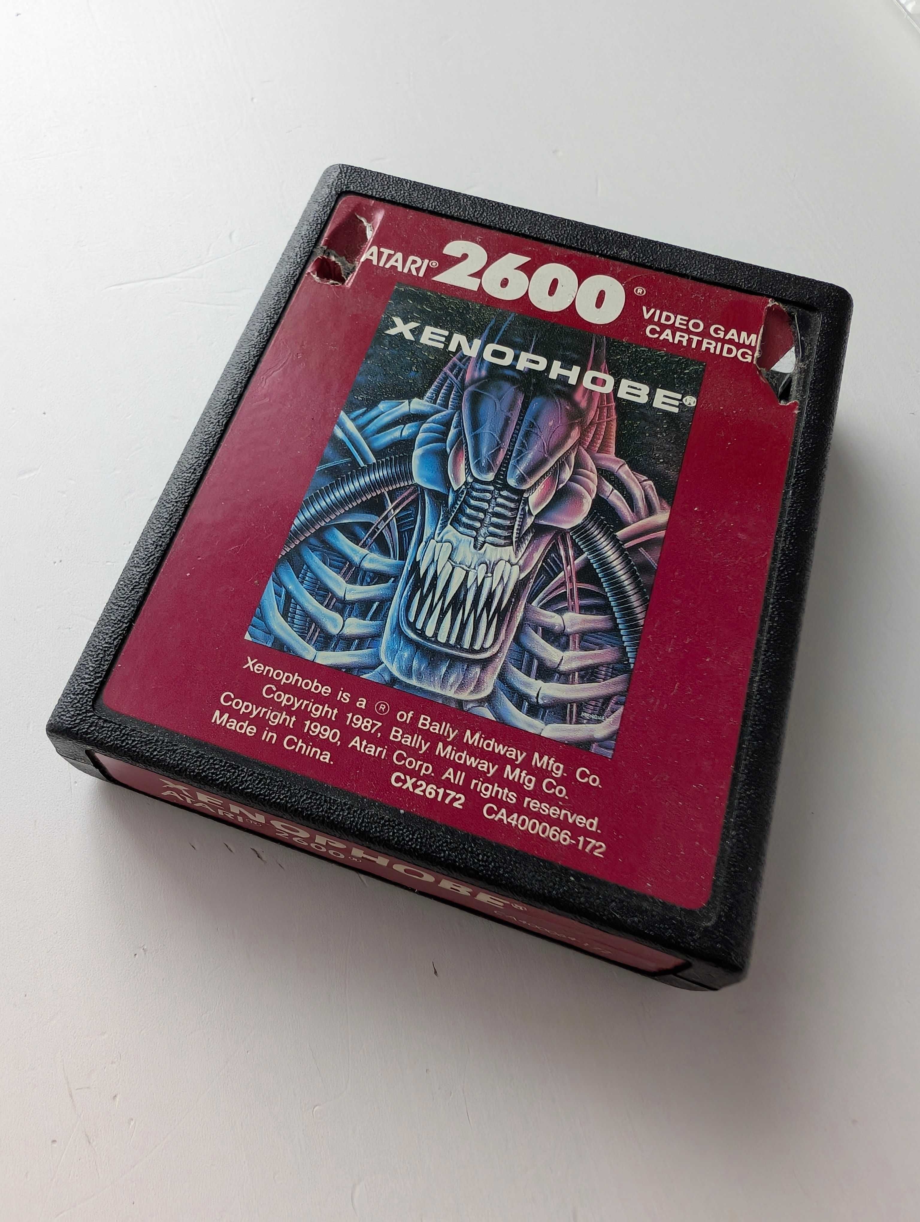 Gra Xenophobe dla Atari 2600 - bardzo rzadka!