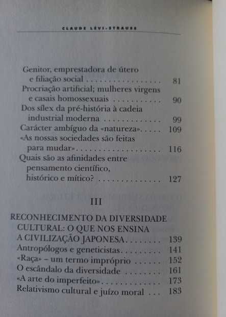 A Antropologia Face aos Problemas do Mundo Moderno - Lévi-Strauss