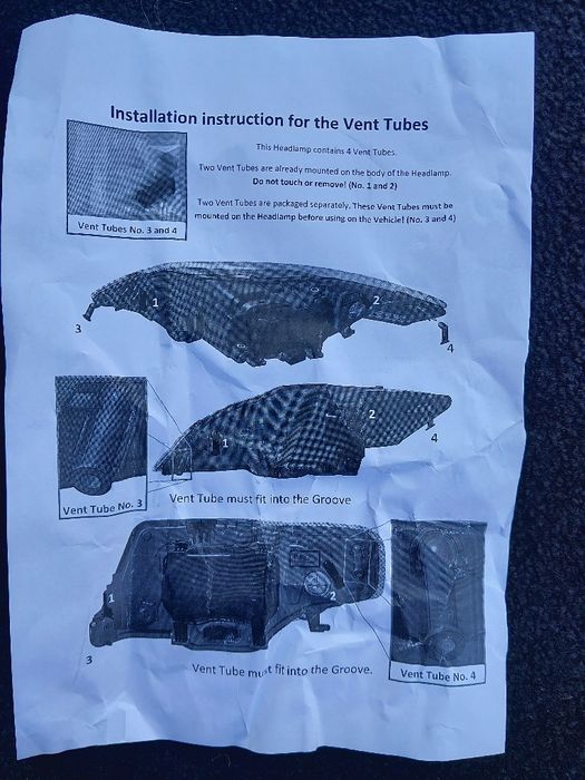 Reflektor biksenon oryginalny nowy Ford Mondeo Liftback MK4 2007/10r.