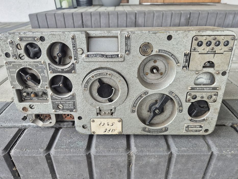 Radiostacja UKF r-123M. Odzysk srebra zlota