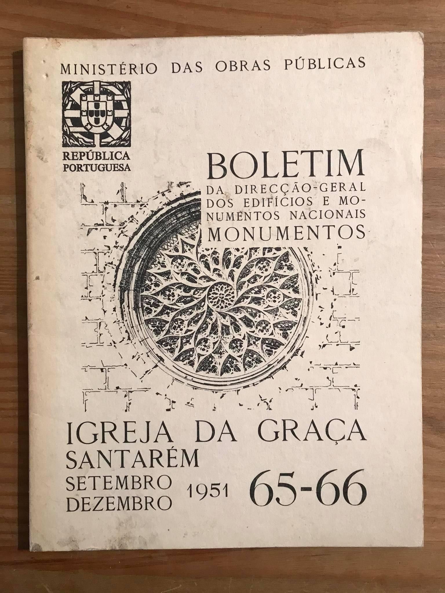 Boletim DGEMN - Igreja da Graça - Santarém (portes grátis)