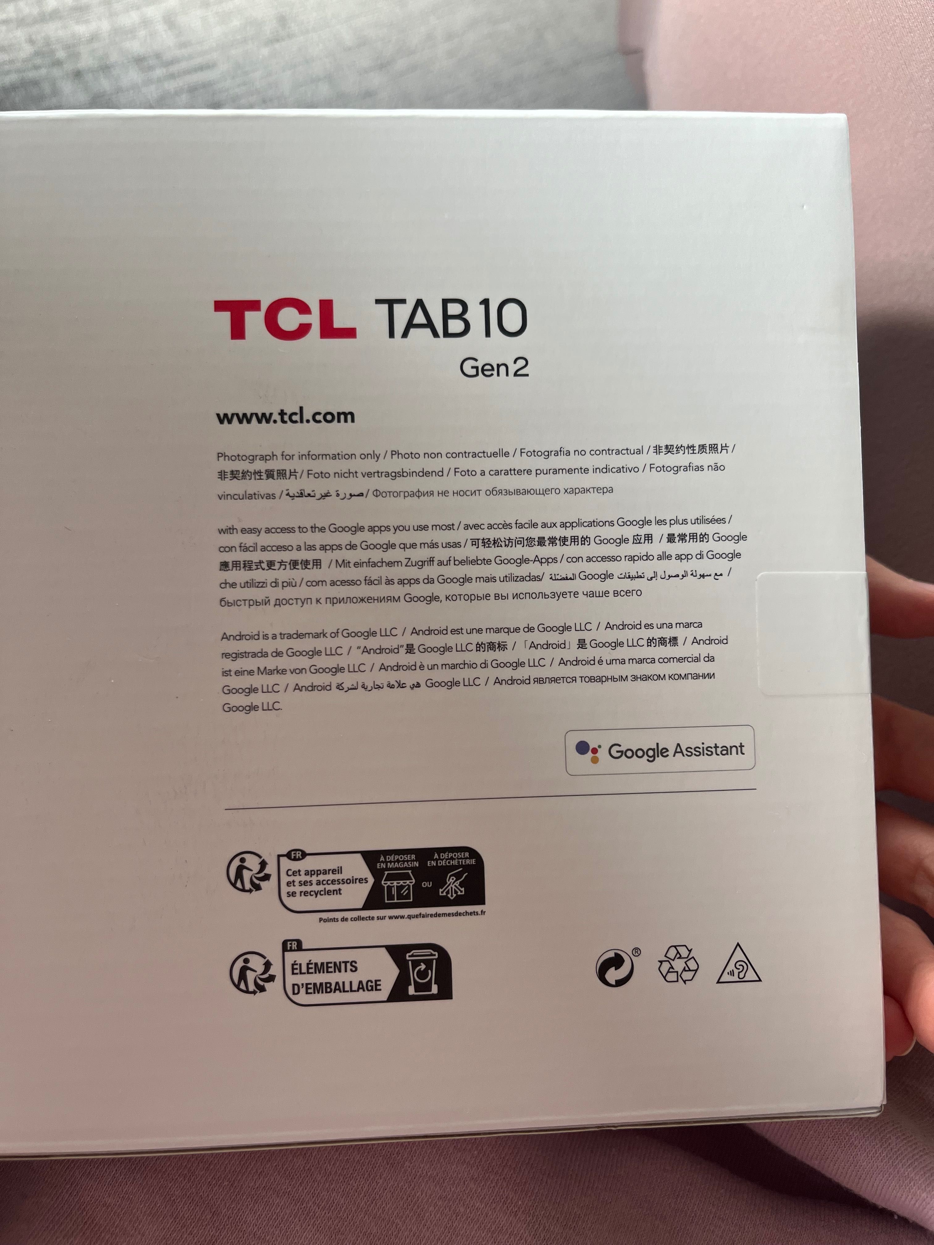 Tablet TCL Tab 10 Gen 2 10,4  64gb/4gb space Gray szary nowy