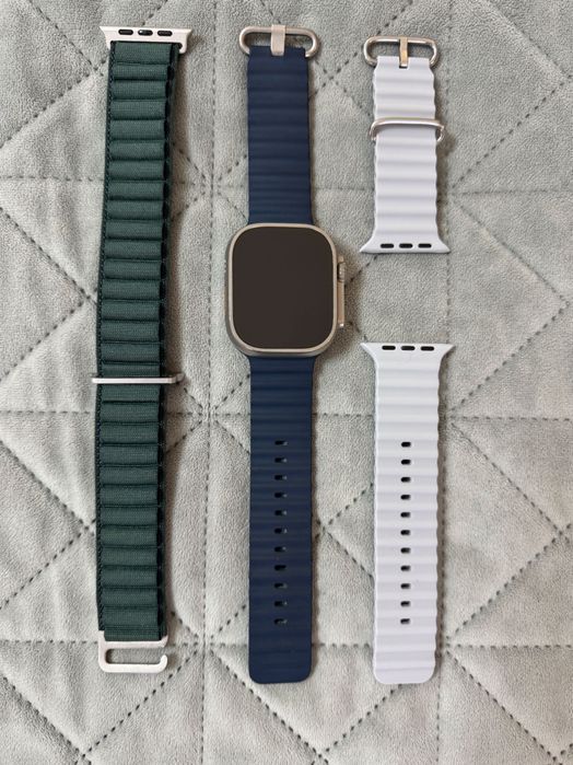 Apple Watch Ultra 2 Titanium 49mm + 3 ремінця