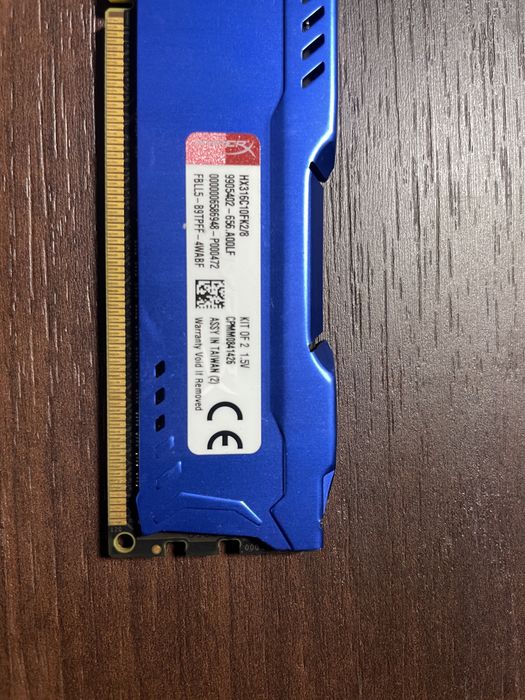 Ram ddr3 HyperX Fury