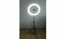 Кольцевая лампа 26 см со штативом 210-68 см, ргб свет