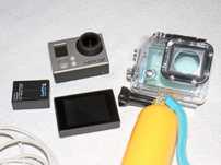 GoPro Hero3+ Como nova+ bateria e LCD traseiro (extras sob orçamento)