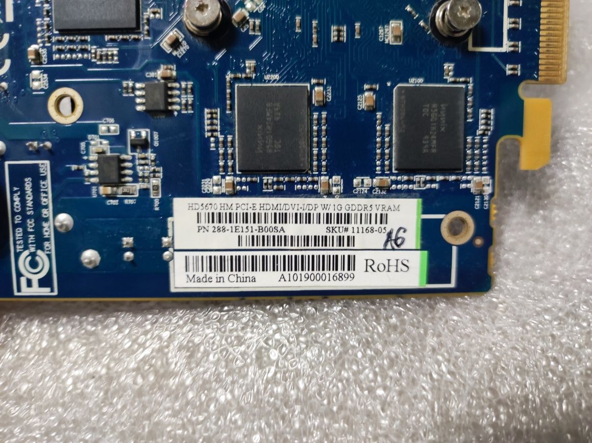 Відеокарта Sapphire ATI RADEON HD5670HM 1GB DDR5 1DP, 1HDMI, 1DVI