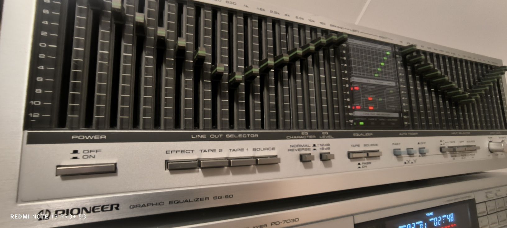 Pioneer equalizer SG-90 pasuje też do blue line.