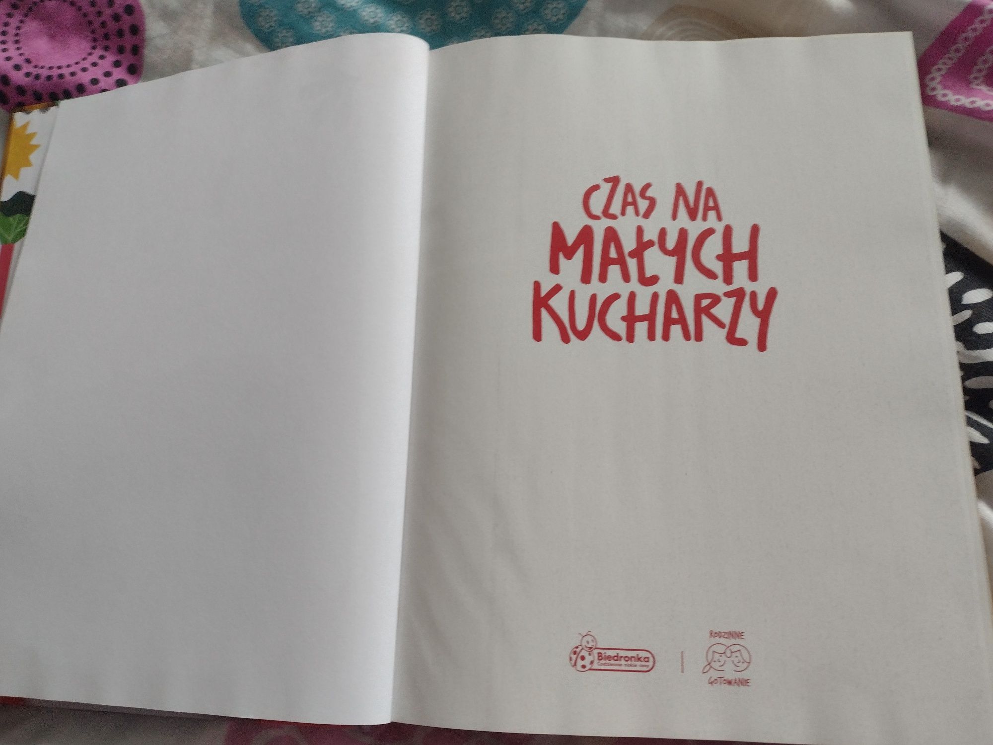 Nowa książka "Czas na małych kucharzy"