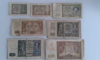 Banknoty Polskie 1940,1941 Kolekcja