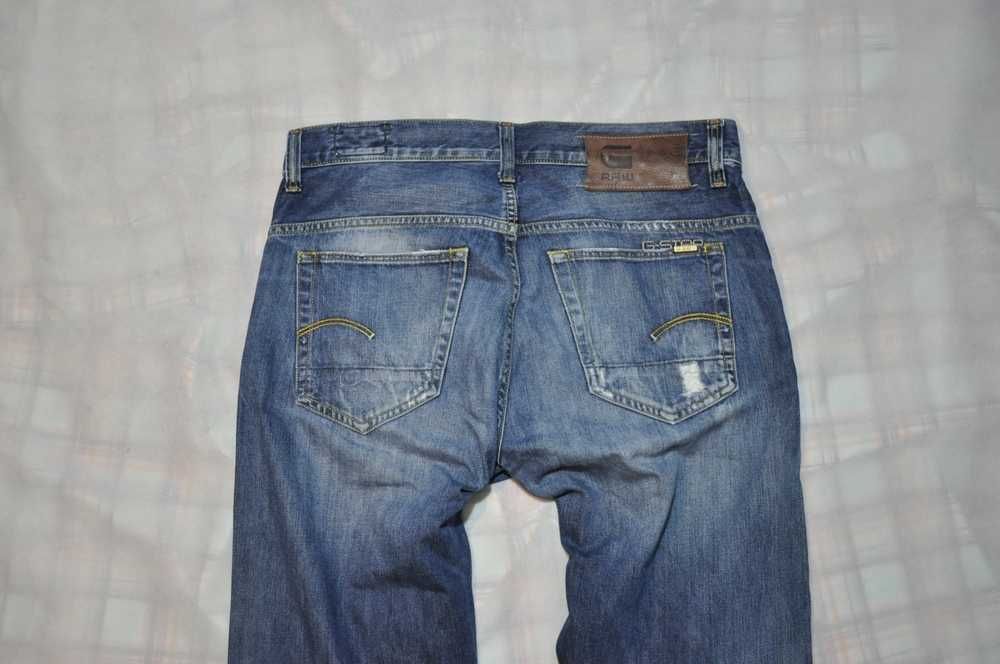 G-STAR M 86cm 32/34 męskie spodnie jeansowe straight s5v