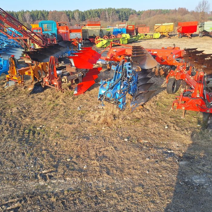 Pług obrotowy 4 skibowy Goizin non-stop  lemken 5+1 gregoire besson 5