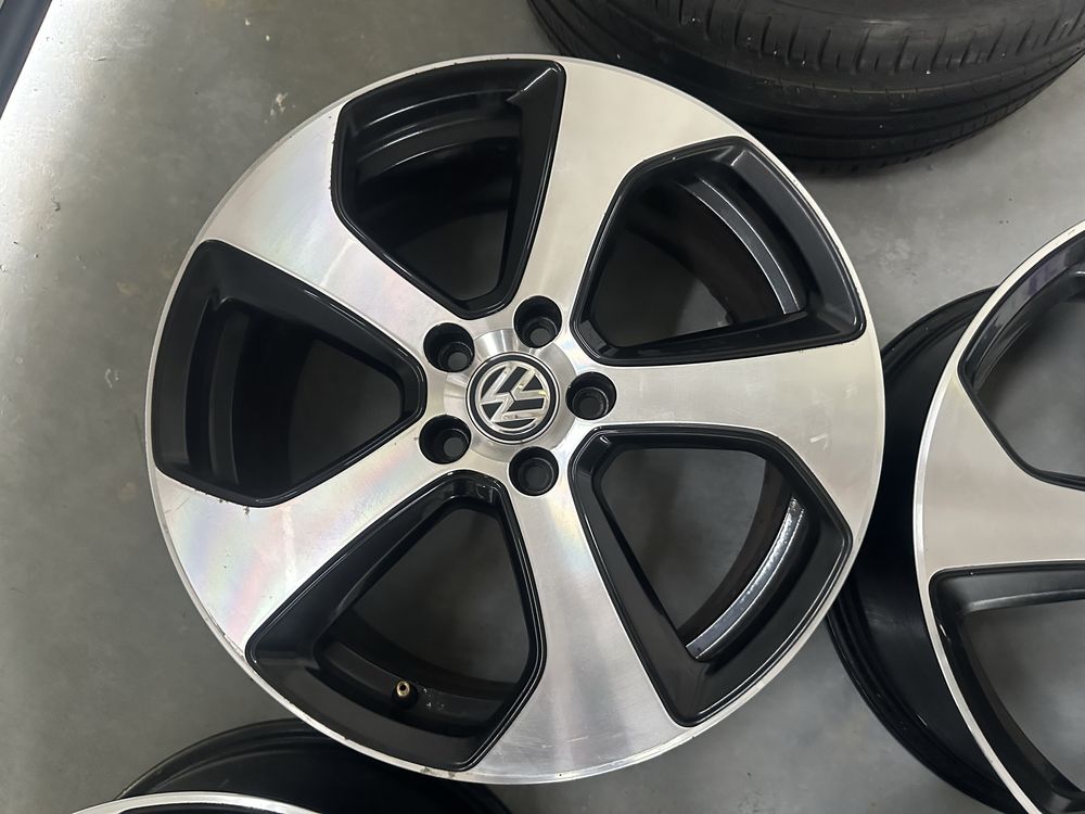 Felgi z oponami VW Golf 7 GTI OEM 18 cali