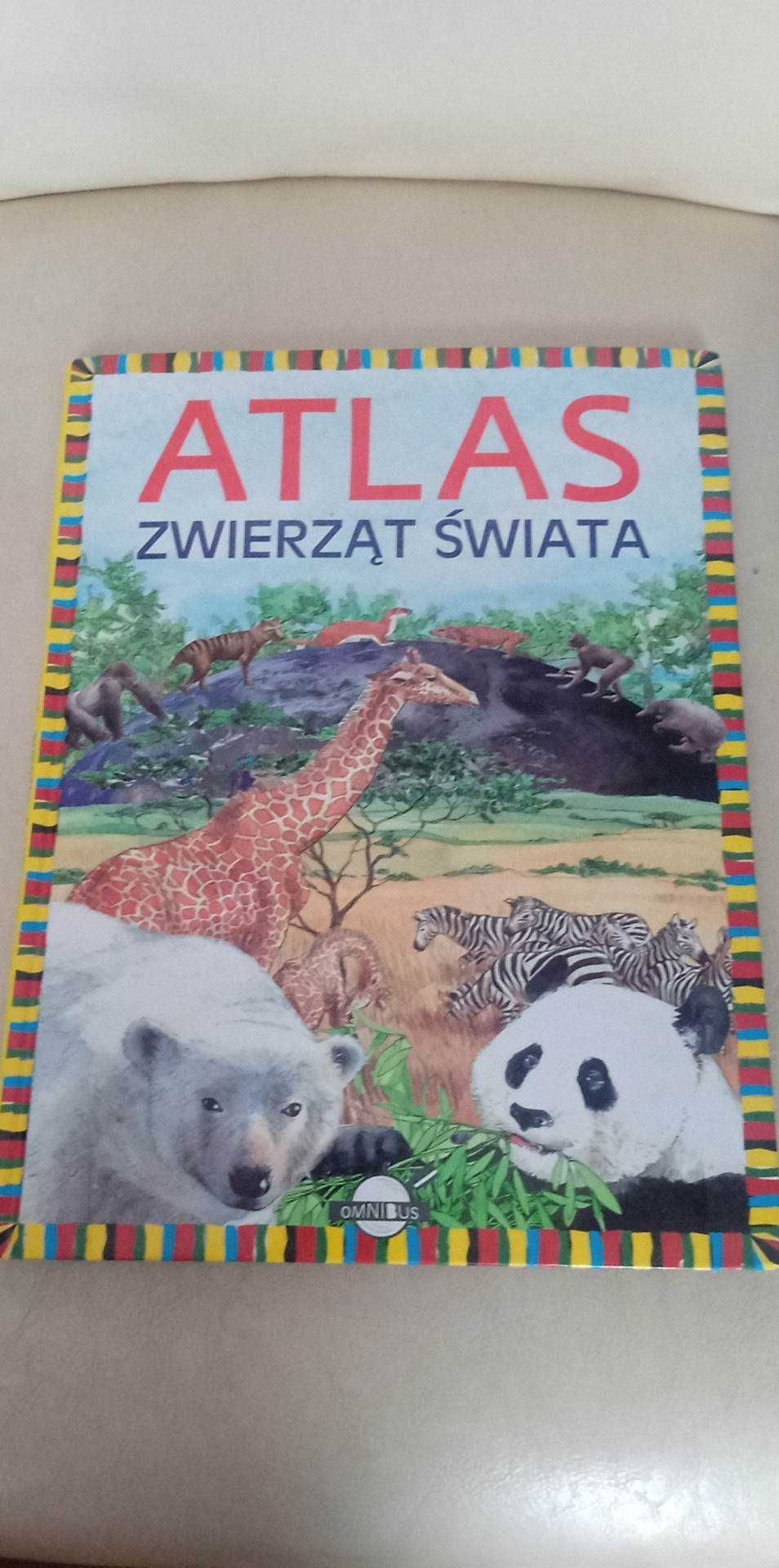 Książka   dla dzieci, Atlas zwierząt świata  a 4