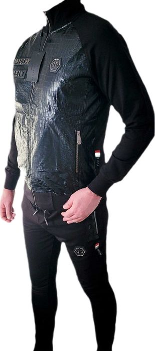 Dres Komplet Philipp Plein Skull Czacha cyrkonie Eco