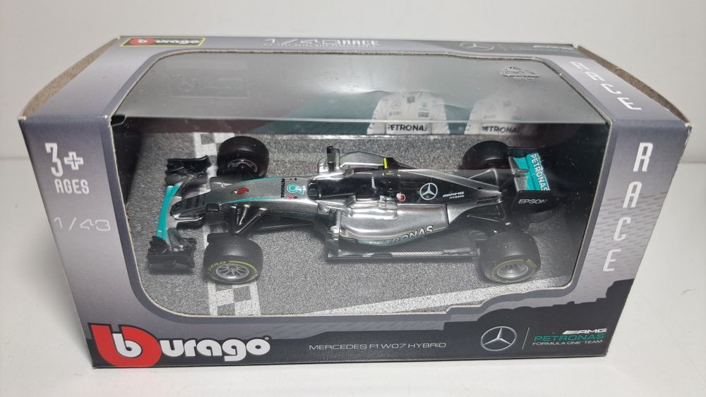 Mercedes F1 W07 Hybrid Lewis Hamilton Campeão 2016 1:43