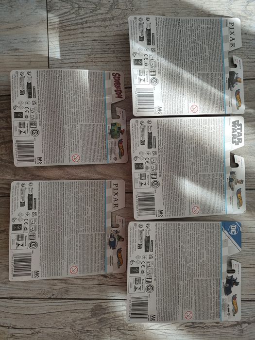 Hot wheels recent Verse cały set: Rey, Scooby-Doo, Buzz, Batman, bo