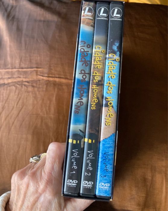 DVD série brasileira Cidade dos Homens , coleção completa, 3 volumes