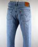 Levis 501 Crop W31 L28 spodnie jeansy pas 2 x 42 cm