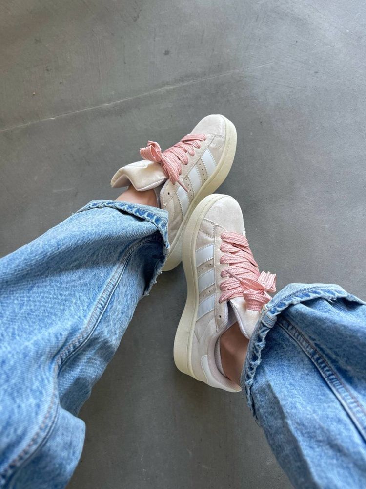 Жіночі кросівки Adidas Campus OOS Beige Premium