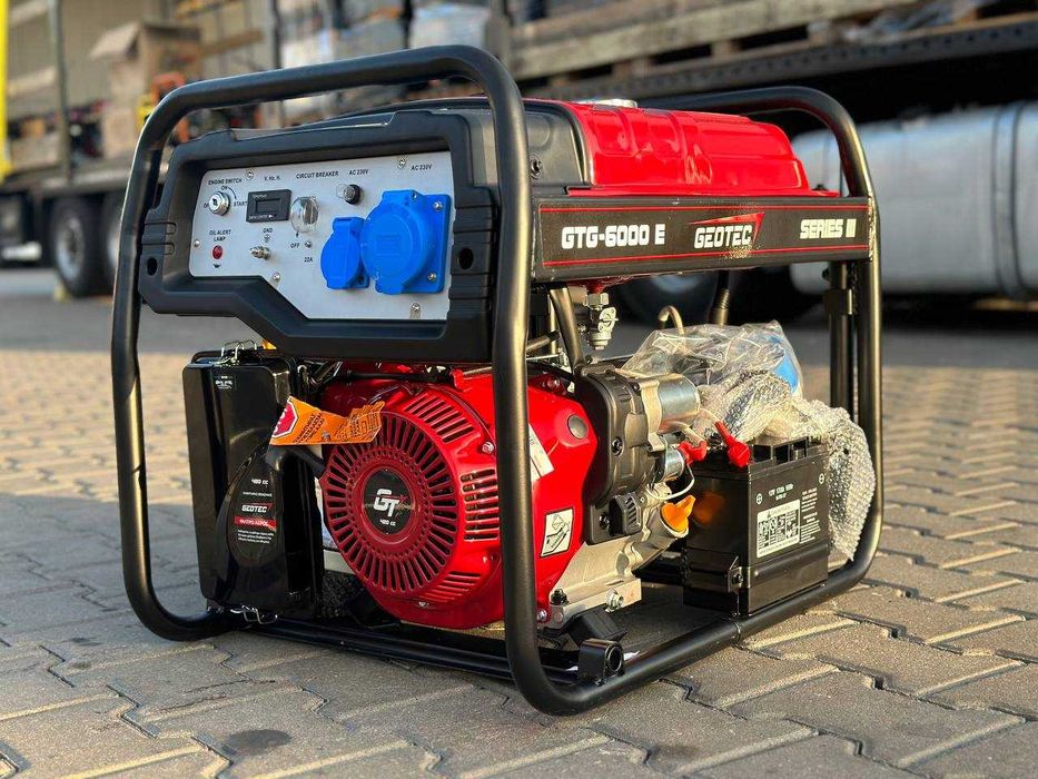 Бензиновий генератор GEOTEC GTG-6000Е (5.0-5.5 кВт)