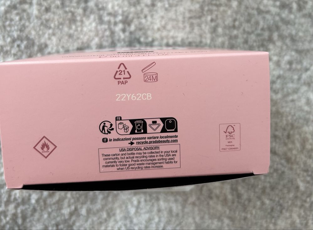 Prada paradoxe 90 ml pudelko