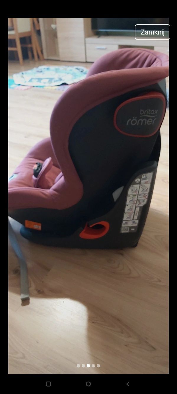 Fotelik samochodowy Britax Romer