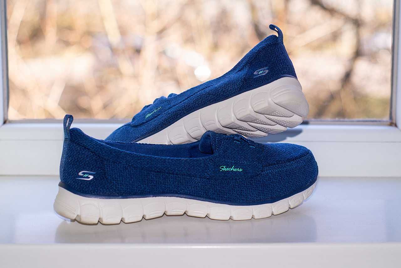 ‼️Сліпони, снікерси Skechers EZ Flex 3.0 23423 NVY Blue 41 р оригінал