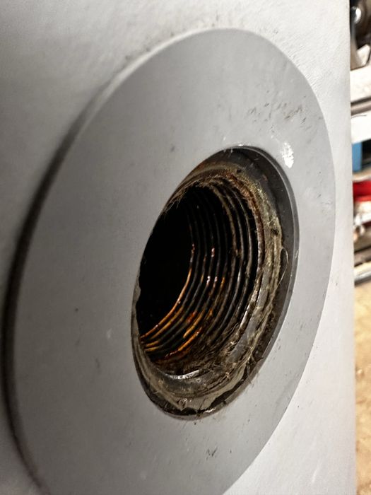 Zbiornik Galmet pod pompę 400 litrów, wężownica duża 5m2, demontaż