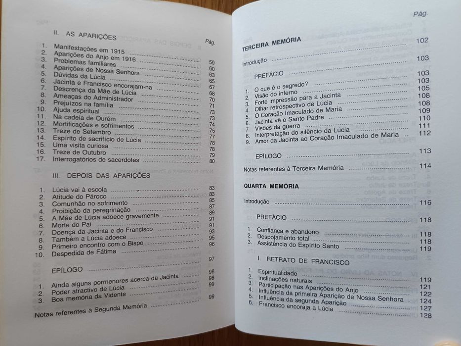 Memórias da Irmã Lúcia (portes incluídos)