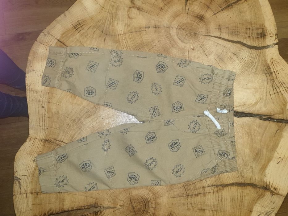 Spodnie chłopięce haremki 80cm