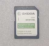 Навігаційна CD Карта на Skoda
