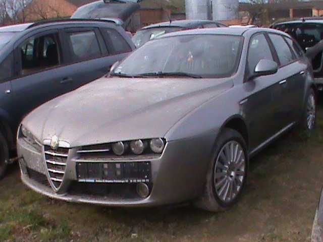 Alfa 159 Lampy xenon zderzak błotnik klapa drzwi fotele skóra alu 651