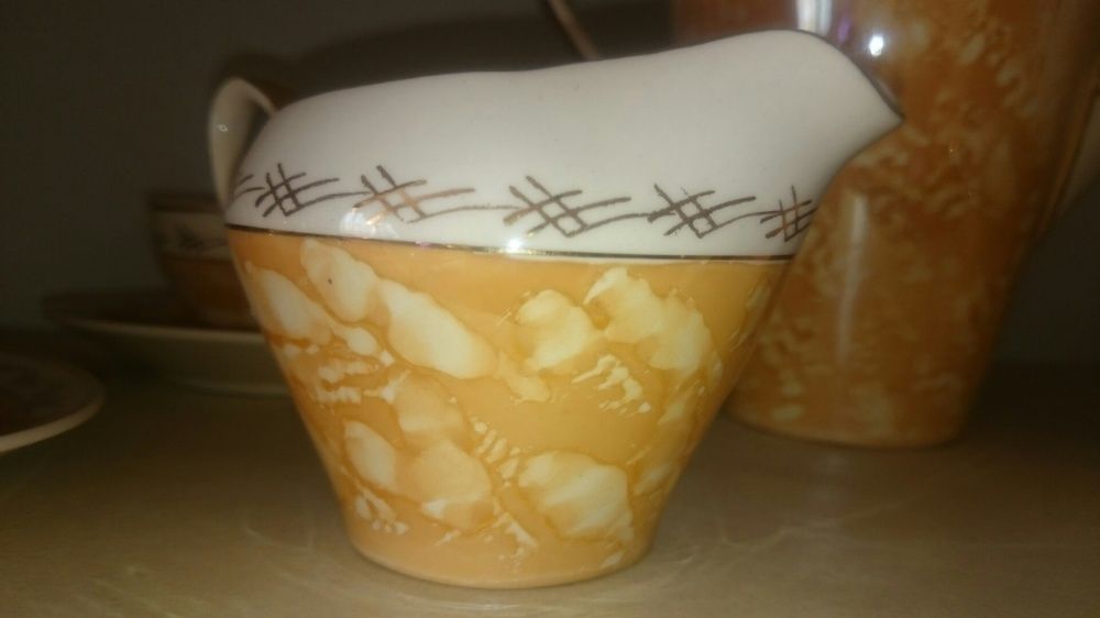 Komplet kawowy porcelany z Chodzieży