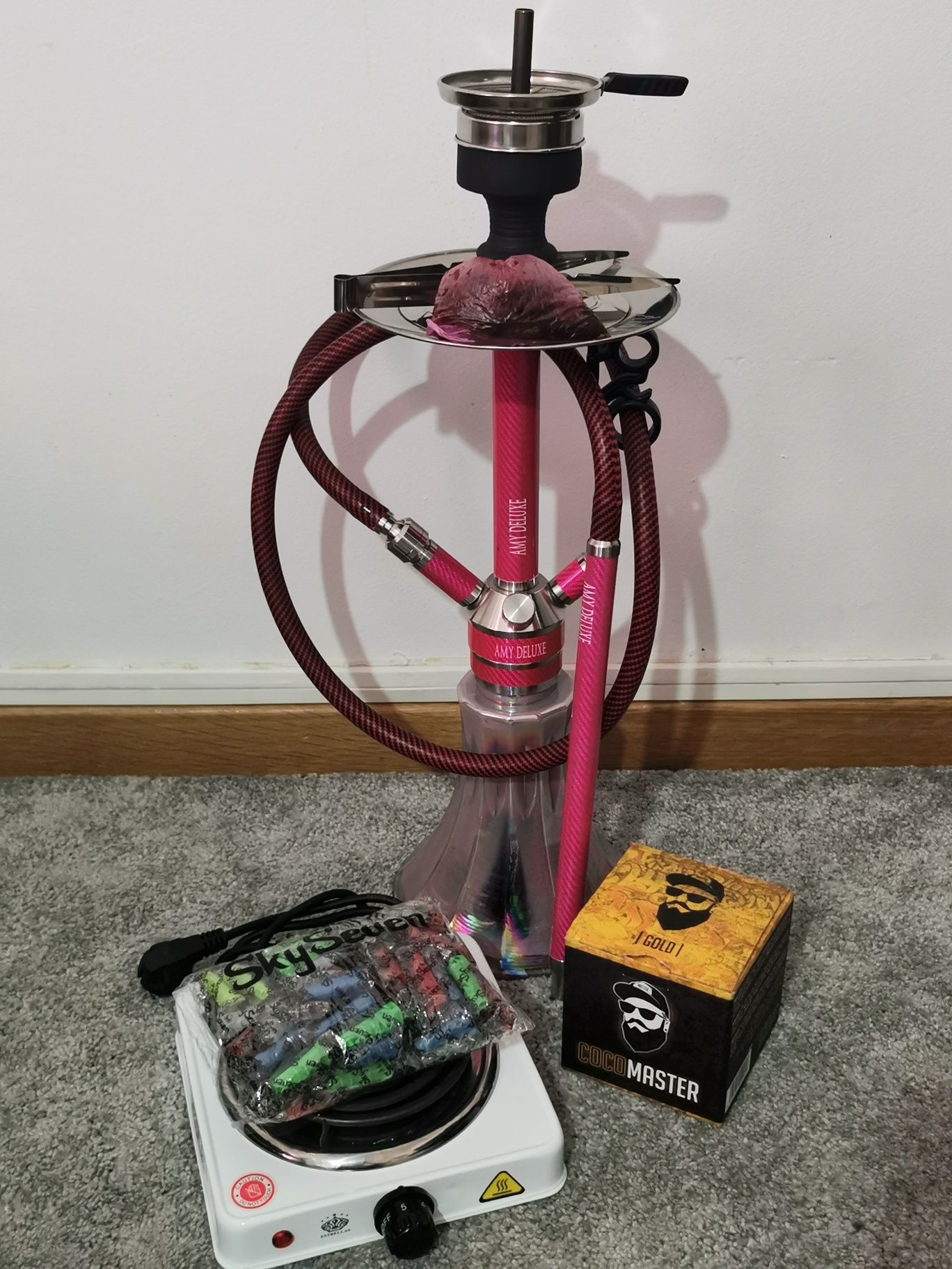 Vendo shisha de carbono