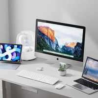 OMOTON Klawiatura Bluetooth do Mac OS MacBook bezprzewodowa 3 kanały