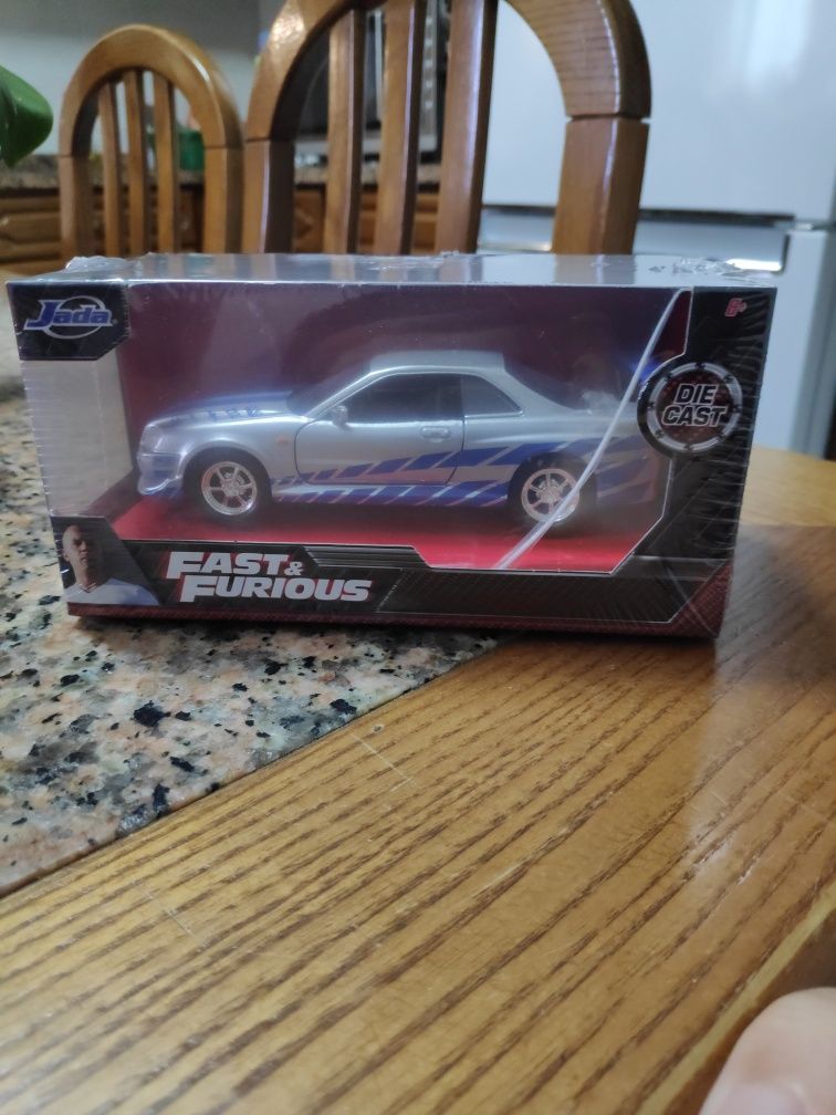 2002 Nissan Skyline R34 Escala 1:32 Fast and Furious