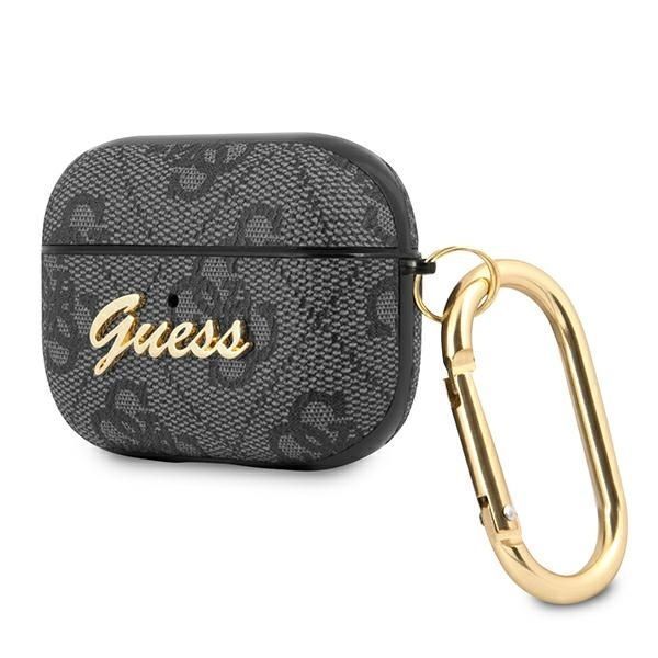 Etui na AirPods Pro Guess 4G Szary, Metal Collection